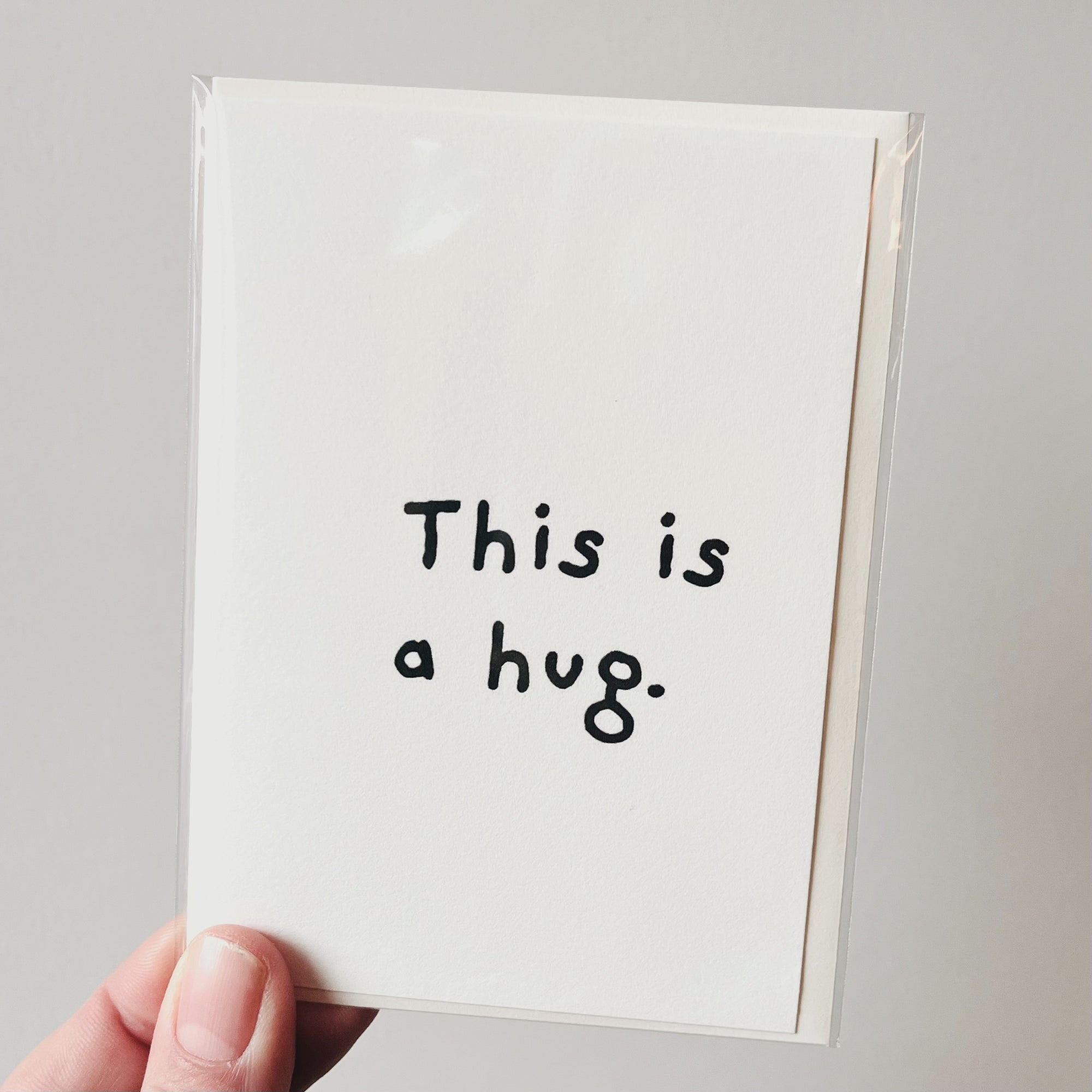 This is a hug.
