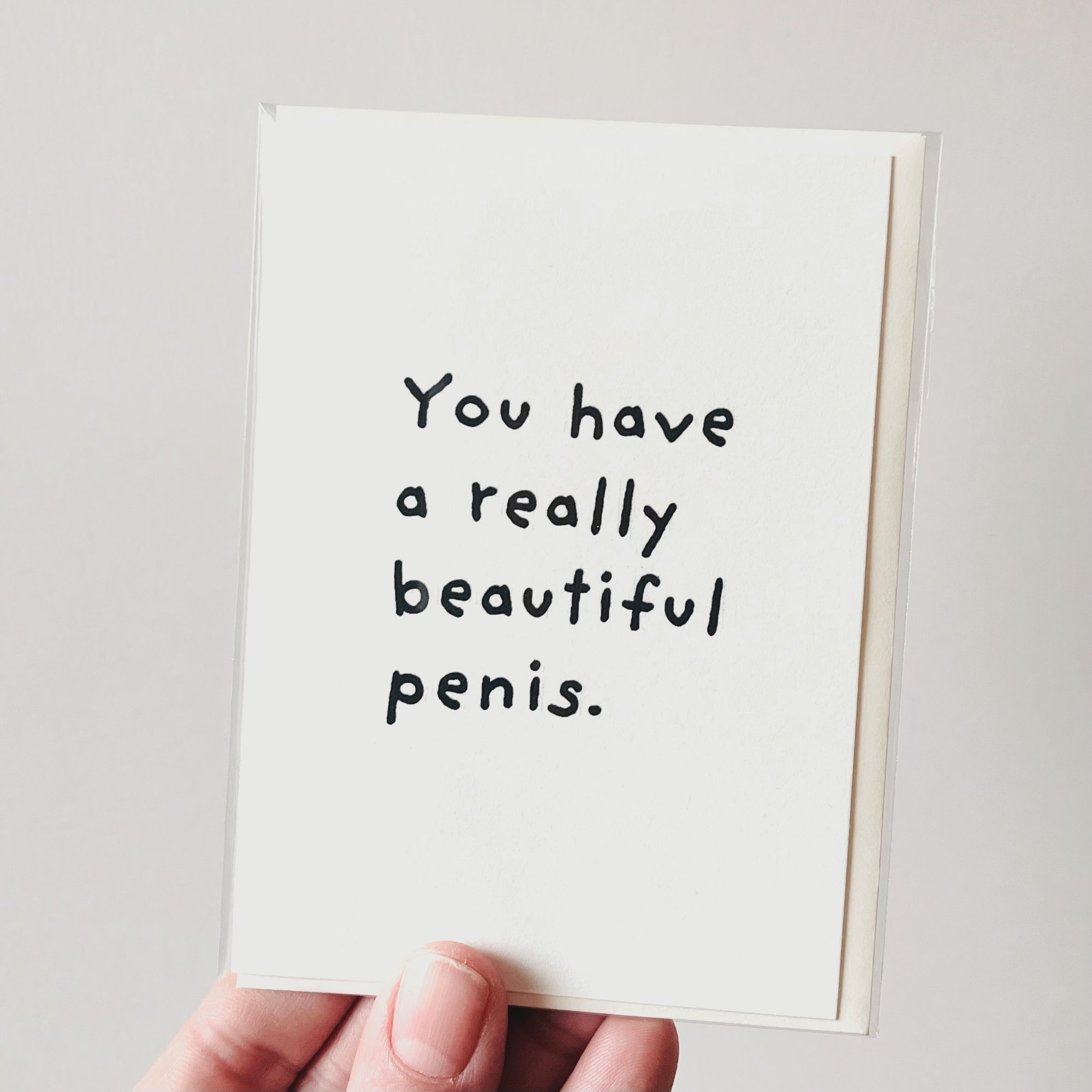 You have a really beautiful penis.